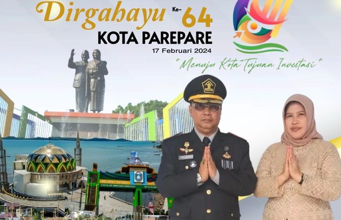 HUT Kota Parepare ke-64, Totok Budiyanto: Kami Siap Dukung Parepare Menjadi Kota Tujuan Investasi