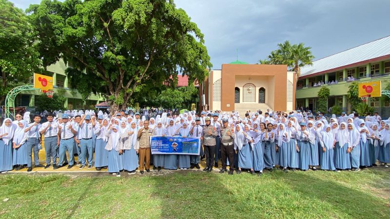 Ops Keselamatan Pallawa 2024 Dimulai, Sat Lantas Polres Parepare Edukasi Kalangan Pelajar