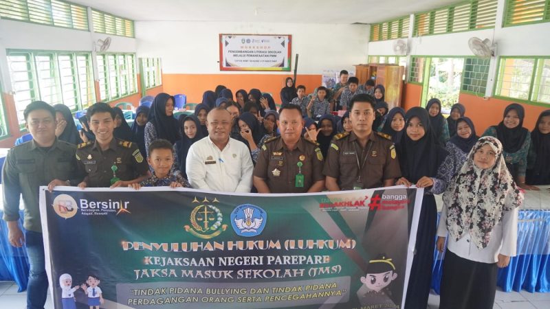 JMS, Kejari Parepare Lakukan Penyuluhan Hukum Terkait Bullying dan TPPO