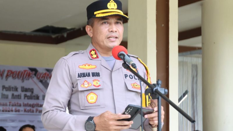 Kapolres Parepare Imbau Warga Waspada Hujan Deras Disertai Angin Kencang