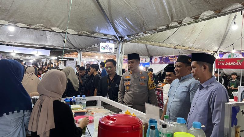 Tinjau Pasar UMKM Ramadan, Kapolres Parepare Imbau Pedagang Tidak Gunakan Zat Berbahaya