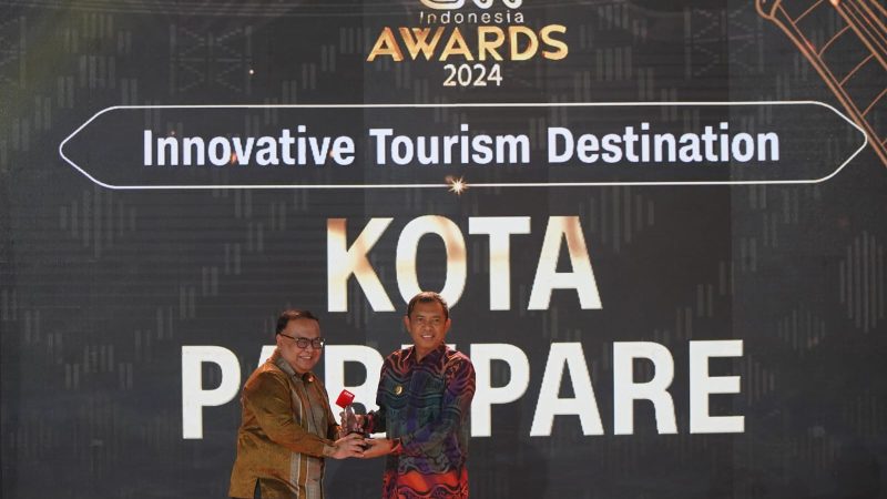 CNN Indonesia Award, Pemkot Parepare Raih Penghargaan Kategori Innovative Tourism Definition 2024