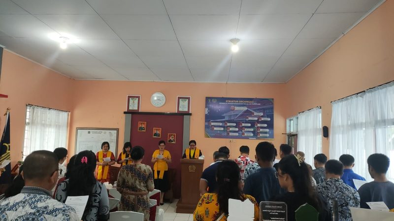 WBP Kritiani Lapas Parepare Ikuti Ibadah Perayaan Paskah