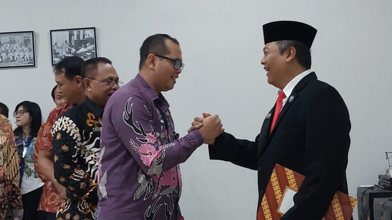 Kadivpas Hadiri Pelantikan Pejabat Administrasi BNNP Sulut