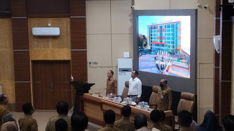 Coffee Morning, Pj Wali Kota Parepare Jelaskan Sosok Pemimpin dan Bawahan Yang Baik Kepada ASN