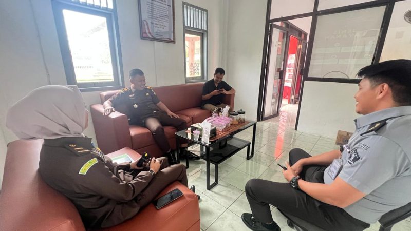 Perkuat Sinergi, Rupbasan Manado Terima Kunjungan Kasi PB3R Kejari Bolmut