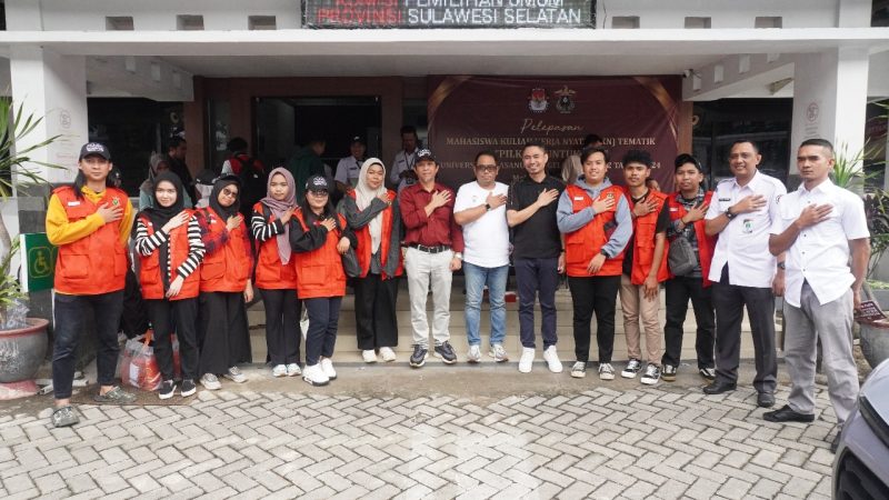 260 Mahasiswa KKN Tematik Disebar di Wilayah Sulsel, Sosialisasi Soal Pilkada
