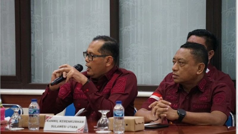 Kadiv Pemasyarakatan Kanwil Kemenkumham Sulut Ikuti Sosialisasi Peraturan MA