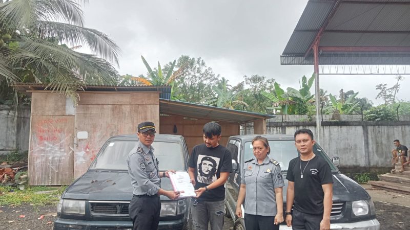 Rupbasan Manado Serahkan Barang Sitaan Ke Penyidik Direskrimum Polda Sulut