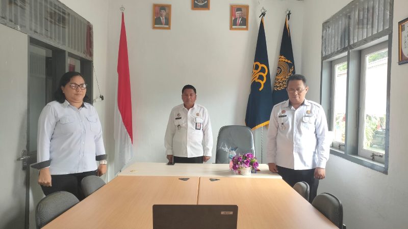 Karupbasan Ikuti Pelantikan Pimti Oleh Sekretaris Jenderal Kementerian Hukum dan HAM RI