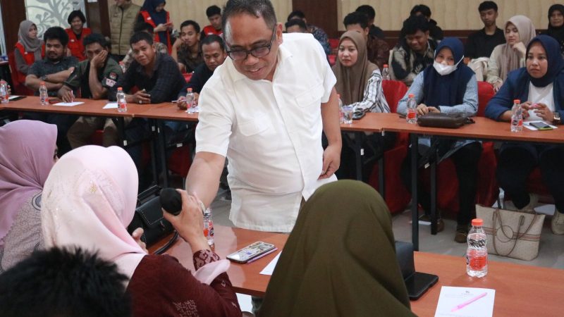 Hasruddin Husein Buka Kegiatan Training Of Fasilitator Bagi Badan Adhoc KPU Wajo