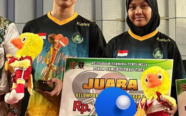 Atlet Binaan PTMSI Parepare Sabet Juara 1 di Kejurnas Pangkostrad Jakarta