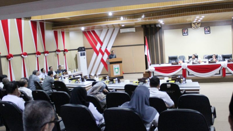 Rapat Paripurna, Pemkot Parepare Serahkan Ranperda RPJPD Tahun 2025-2045