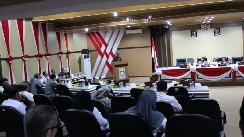 Disampaikan Husni Syam, Pj Walikota Beri Tanggapan Pandangan Fraksi DPRD perihal Ranperda RPJPD Parepare