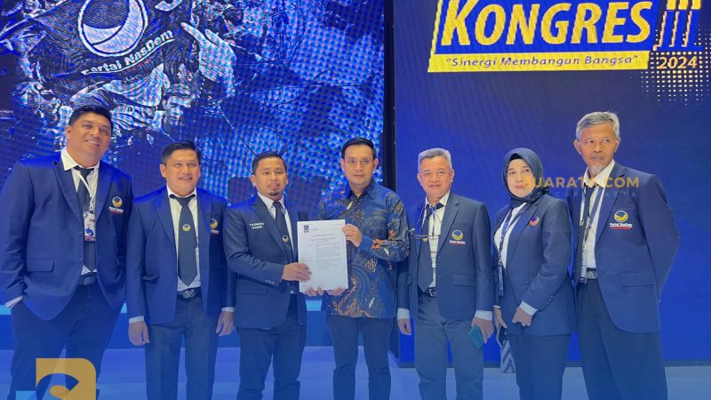 Tasming-Hermanto Siap Bertarung di Pilkada Parepare Setelah Terima Form B1KWK NasDem