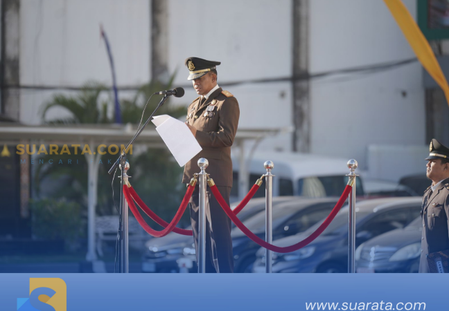 Upacara Peringatan HUT ke-79 RI Berlangsung Khidmat di Kejati Sulsel