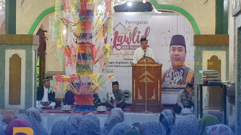 Hadiri Maulid Nabi di Masjid Taqwa, Kepala Kesbangpol Ingatkan Masyarakat Jaga Kerukunan