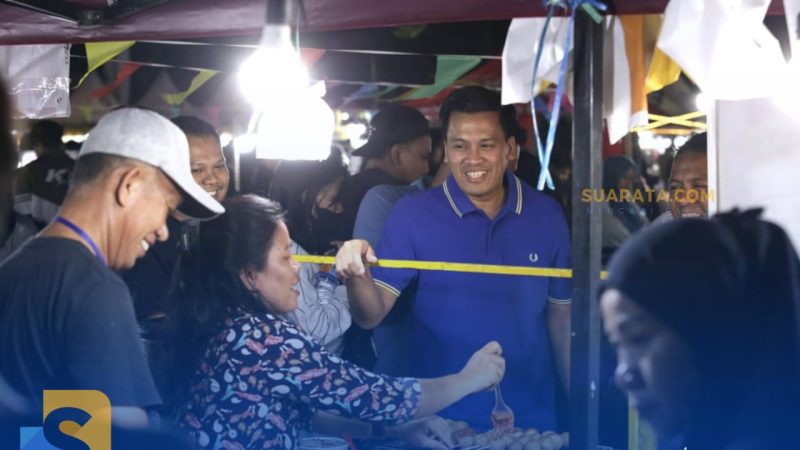 Kunjungi Pasar Malam Parepare, ANH Komitmen Kembangkan UMKM Lokal