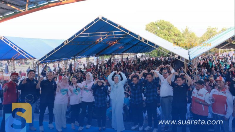 Fatmawati Rusdi Banjir Pendukung di Parepare, Puji Rekam Jejak Tasming-Hermanto