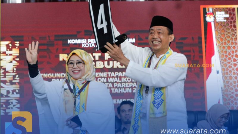 Erat-Bersalam Makin Yakin Menang Usai Dapatkan Nomor Urut 4 Sebagai Angka Keberuntungan