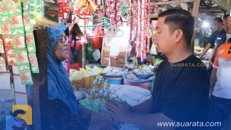 TSM-MO Disambut Antusias Pedagang saat Blusukan di Pasar Labukkang