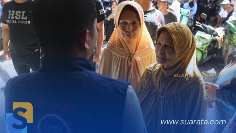 Dukungan Tulus Nenek Cica di Pasar Sumpang: Tasming Hamid Dinilai Pemimpin Ideal untuk Parepare