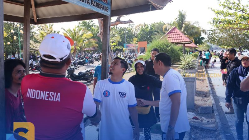 Berinteraksi di Taman Mattirotasi, Tasming-Hermanto Dengarkan Harapan Warga