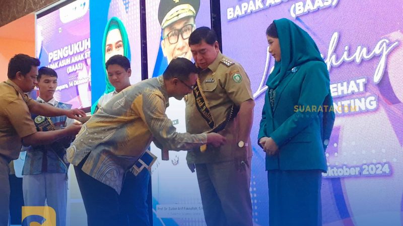 Abdul Hayat Dikukuhkan Jadi Bapak Asuh Anak Stunting