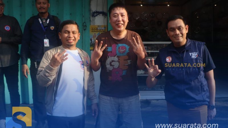 TSM-MO Blusukan di Lakessi, Warga Antusias Sambut Paslon Nomor Urut 3