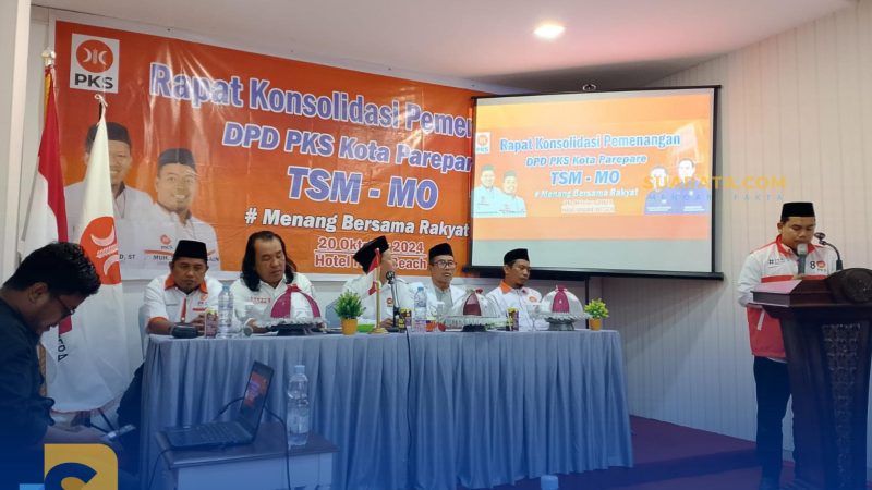 PKS Parepare Teguhkan Komitmen Menangkan Tasming-Hermanto di Pilkada
