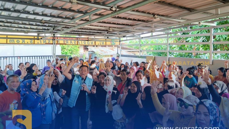 Erat Bersalam Kunjungi Warga Bukit Indah, Barto Rabang : Berkat Taufan Pawe Lorong Kami Terang