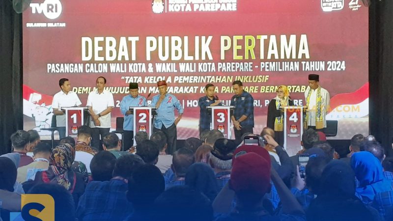 Debat Publik Pertama Pilkada Parepare Dimulai, Ketua KPU: Silahkan Nikmati Momennya