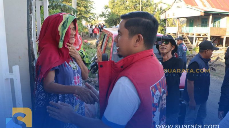 Partisipasi Aktif, Ratusan Warga Galung Maloang Ikuti Tasming-Hermanto Blusukan