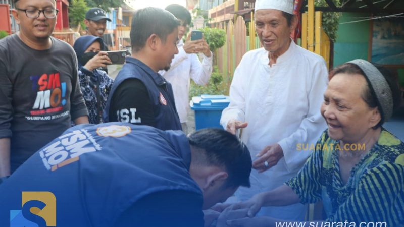 Tasming-Hermanto Blusukan di Kelurahan Sumpang Minanggae, Makin Akrab dan Diterima Warga