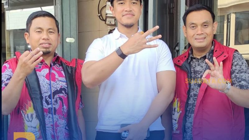 Kaesang Pangarep Kunjungi Parepare, Berikan Motivasi untuk Tim Tasming-Hermanto