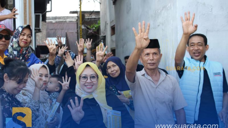 Blusukan di Jalan Kusuma, Erat-Bersalam Pastikan 15 Program Penopang Kesejahteraan Masyarakat