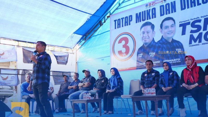 Di Bukit Harapan, Tasming-Hermanto Nyatakan Komitmen Buka Lapangan Kerja Bagi Generasi Muda