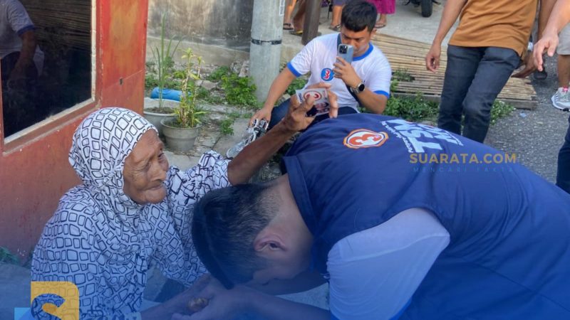 Blusukan Tanpa Sekat, TSM-MO Disambut Hangat Warga Bukit Harapan