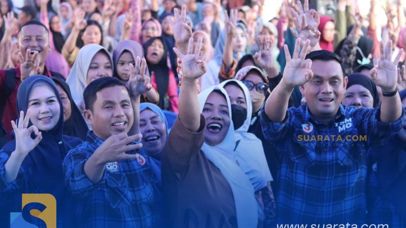 Kampanye Tasming-Hermanto Disambut Ribuan Warga Lakessi, Komitmen  Ciptakan Pemerintahan yang Lebih Dekat dan Tanggap