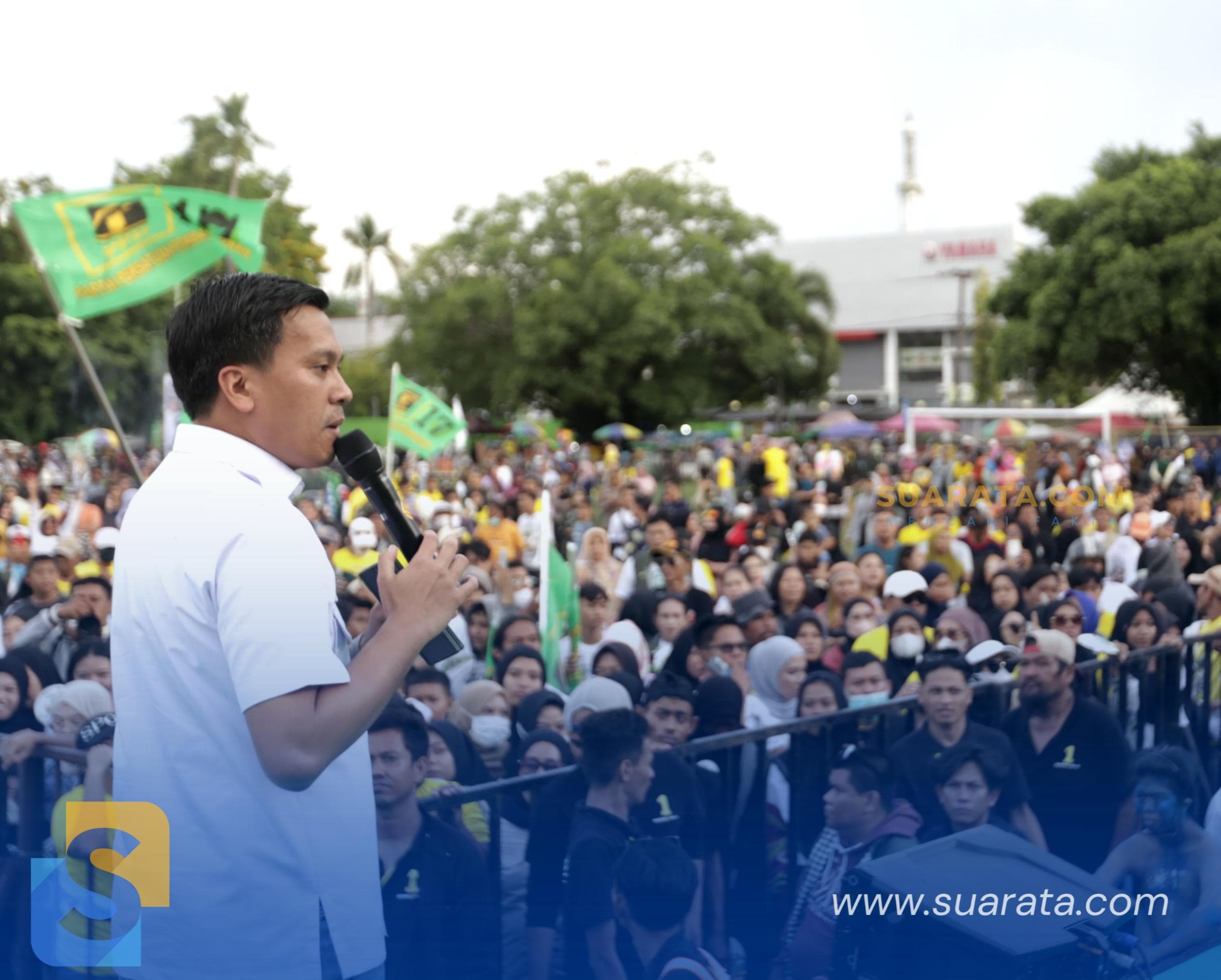 Kampanye Akbar Jadi Awal Saksi Komitmen ANH-TQ Sejahterakan UMKM Parepare