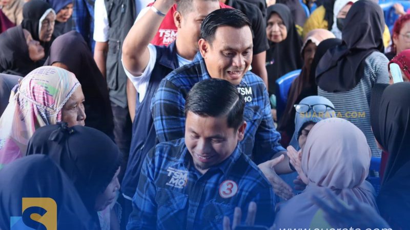 Dukungan Warga Kecamatan Ujung Mengalir Deras, Tasming-Hermanto Berterimakasih