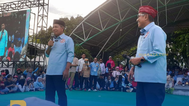 Tumpah Ruah Masyarakat di Kampanye Akbar MZ-BerBAKTI Bersorak Pasomppae Menang