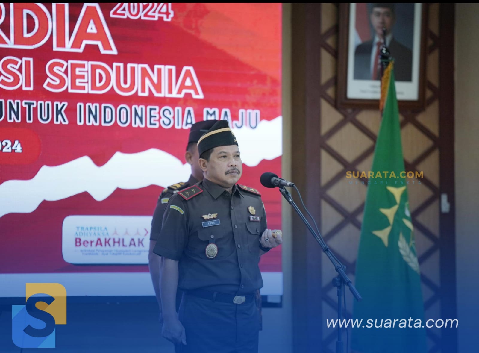 Amanat Jaksa Agung RI Disampaikan Kajati Sulsel di Momen Hakordia