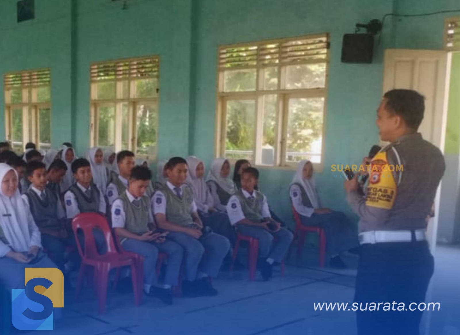 Police Goes to School, Kasat Lantas Parepare Imbau Pelajar Tertib Berlalu Lintas