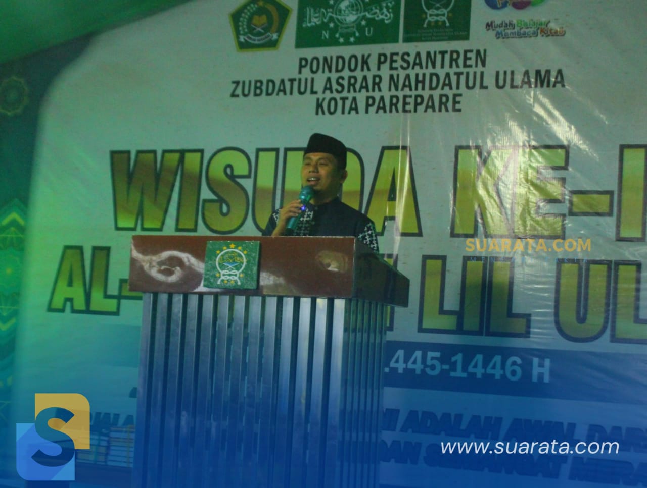 Tasming Hamid Hadiri Wisuda Al-Miftah ke-IV Ponpes Zubdatul Asrar Nahdlatul Ulama