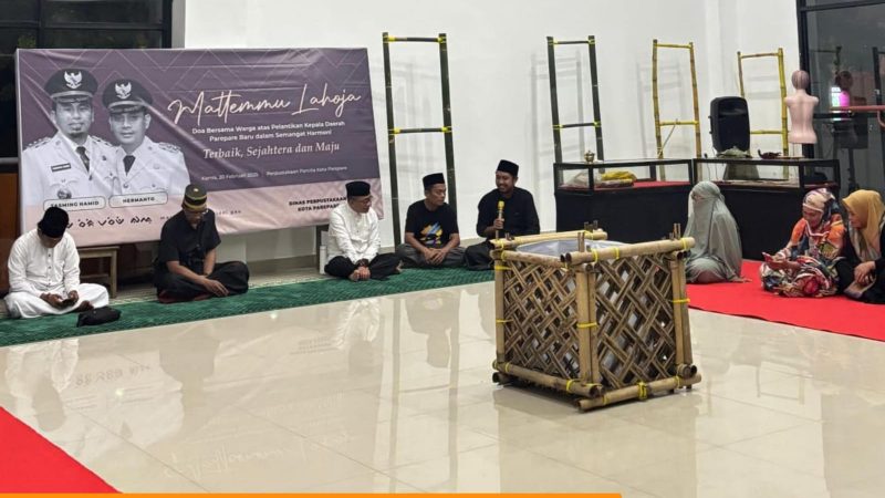 Di Perpustakaan Panrita, Masyarakat Lantunkan Doa dan Kesyukuran Sambut Kepala Daerah Baru Kota Parepare