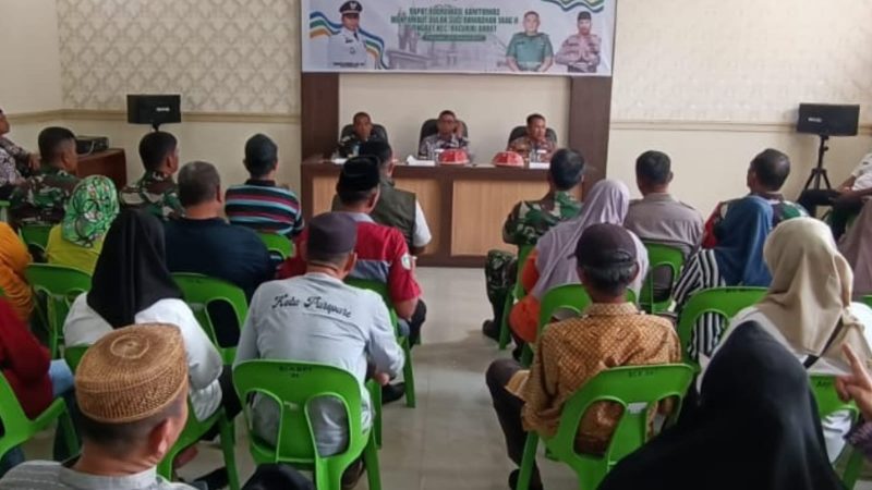 Jelang Ramadan, Camat Bacukiki Barat Rapat Koordinasi Wujudkan Keamanan Masyarakat
