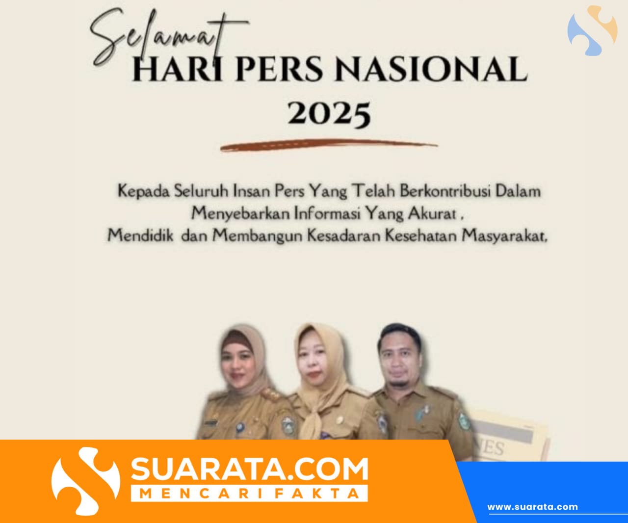 HPN 2025, RSUD Andi Makkasau Apresiasi Konstribusi Pers Membangun Kesadaran Kesehatan Masyarakat Melalui Narasi