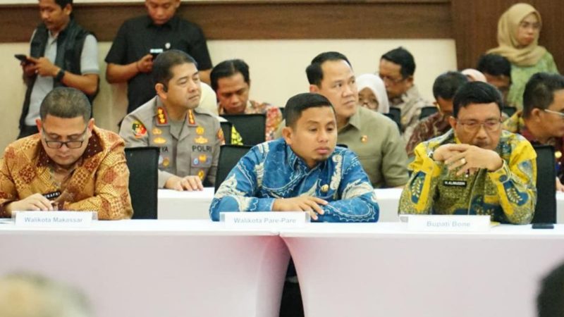 Wali Kota Tasming Hamid Hadiri High Level Meeting TPID di Kantor Gubernur Sulsel