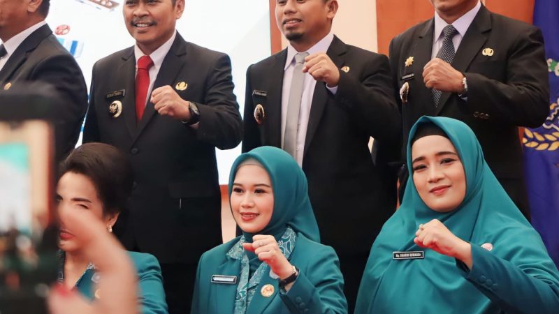 Wali Kota Parepare Hadiri Pelantikan Ketua Tim Penggerak PKK se-Sulsel, Istri Ikut Dilantik